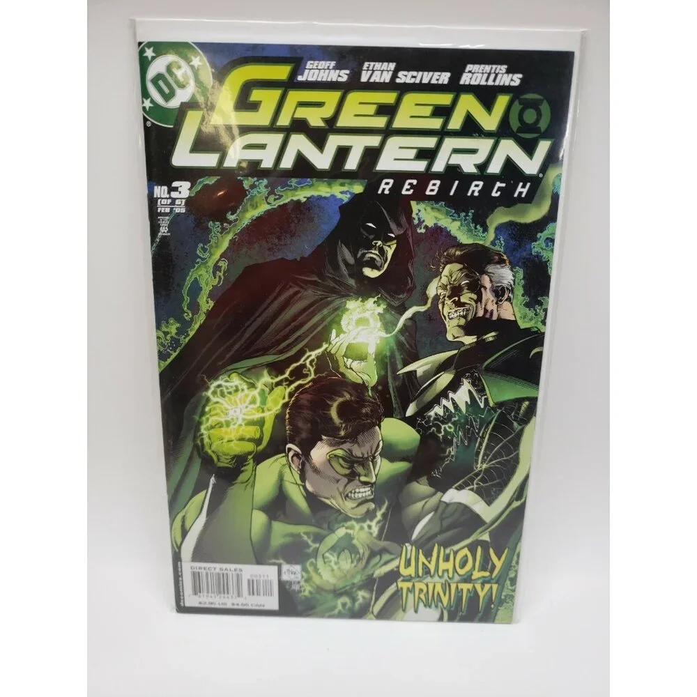 Green Lantern REBIRTH Issues 1 3 4  DC Comics Bagged Carded - Picture 7 of 12